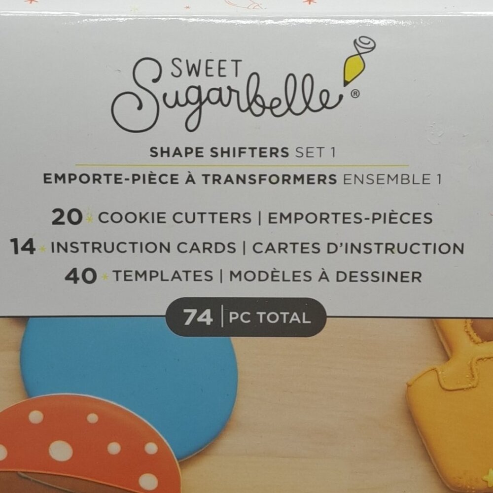 Sweet Sugarbelle Shape Shifters Cookie Cutter Set 1 – 74pcs Bakery Tools NIB - Picture 2 of 5
